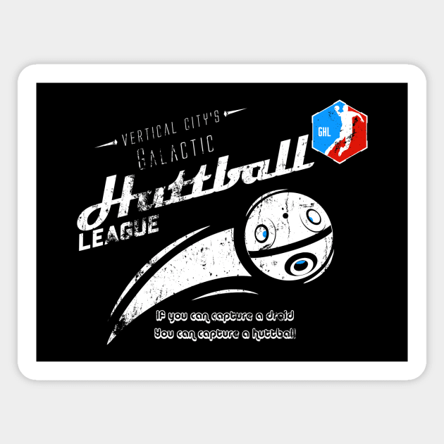 Galactic Huttball Sticker by a_man_oxford